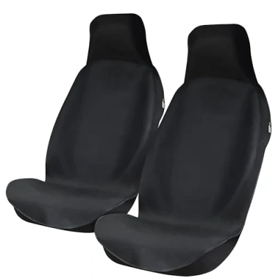 Afbeelding van Upgrade4cars 2 stuks waterdichte Oxford autostoelhoezen voor voorstoelen, bescherming bestuurdersstoel, werk, sport enz.