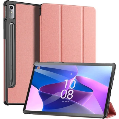 Afbeelding van Dux Ducis Tablet Hoes Geschikt voor Lenovo Tab P11 Pro (2nd gen) Domo Bookcase Roze