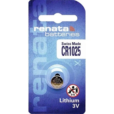 Afbeelding van RENATA Lithium knoopcel CR1025, 3 V, 30 mAh, stuks