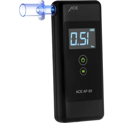 Afbeelding van ACE AF 33 Alcoholtester Donkergrijs 0.00 tot 5.00 ‰ Incl. display