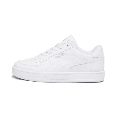 Afbeelding van Puma Caven 2.0 Sneakers laag voor kinderen, Maat: 35.5, white/silver/black Kunststof