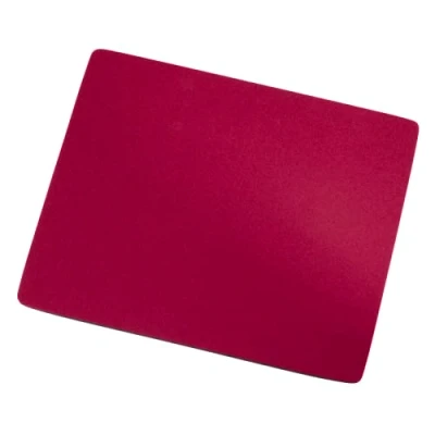 Afbeelding van Hama Muismat (muismat 22,3 x 18,3 cm, ultradun, ideaal voor kantoor of videogames, antislip onderkant, duurzaam) rood