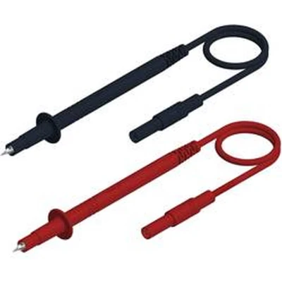 Afbeelding van SKS Hirschmann PL 2600 S SET Veiligheidsmeetsnoerenset Banaanstekker 4 mm Testpunt 1.00 m Zwart, Rood 1 stuk(s)