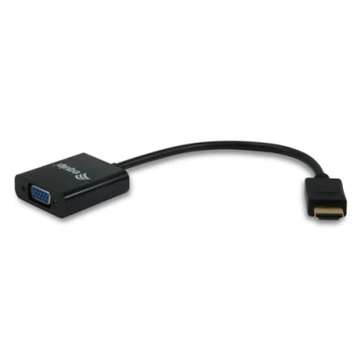 Image de Equip 11903607 hdmi vga noir adaptateur et connecteur de câbles