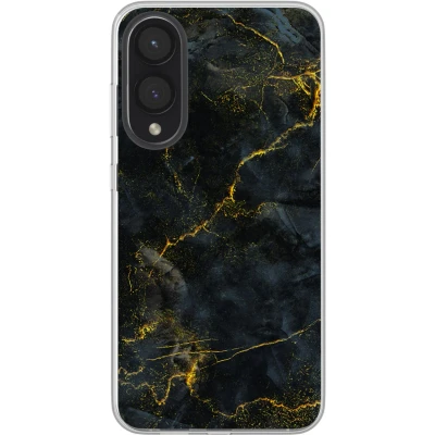 Afbeelding van imoshion Design hoesje voor de Samsung Galaxy S25 Edge Black Marble