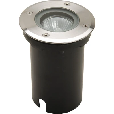Afbeelding van BERLIN ROUND OUTDOOR RECESSED GROUND 1 LIGHT GU10 STAINLESS STEEL