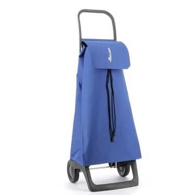 Afbeelding van Rolser JET001 boodschappentrolley licht van gewicht waterafstotend 40L (blauw)