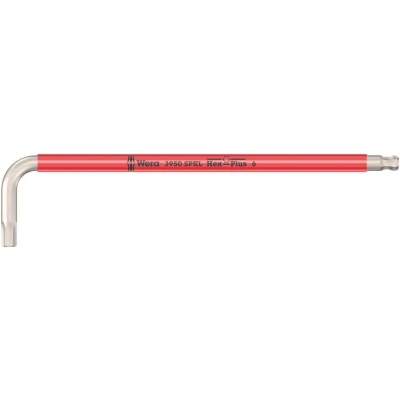 Afbeelding van Wera 3950 SPKL multicolour stiftsleutel rvs inbus 6 x 172mm