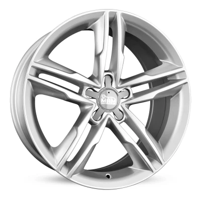 Afbeelding van MAM 5 gat 18duim 112mm lichtmetalen Velg A1 zilver geschilderd MAMA18018511230SL