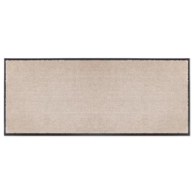 Afbeelding van Schöner Wohnen Kollektion Deurmat voor binnen, 67 x 150 cm, beige, antislip, duurzaam, wasbaar op 30 C