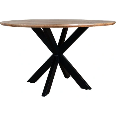 Afbeelding van Home67 Eettafel Icon ø130 cm Mangohout
