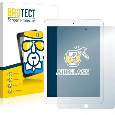 Afbeelding van BROTECT AirGlass kogelwerende glasfolie (1 Stuk, iPad 9.7), Tablet beschermfolie