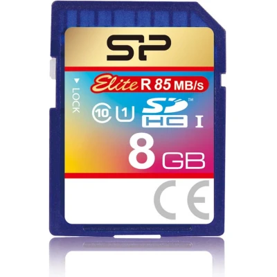 Afbeelding van Silicon Power Elite 8 GB SDHC UHS I Klasse 10