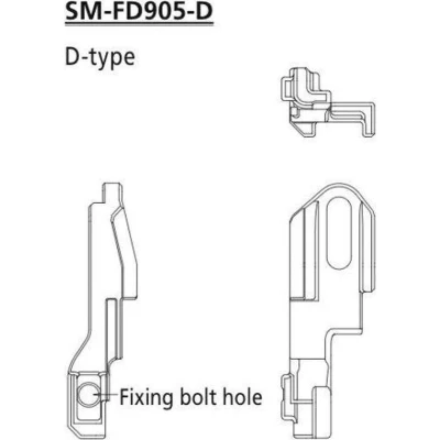 Afbeelding van Shimano Adapter Direct Mount Voorderailleur Fd m9050/m9070