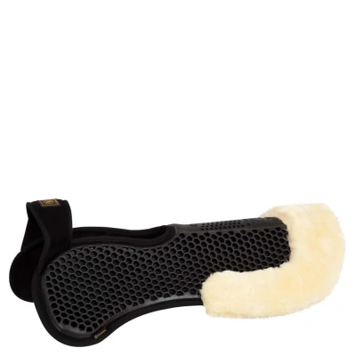 Afbeelding van BR Soft gel Hexagonal met uitsparing ECO wol Zwart/Naturel