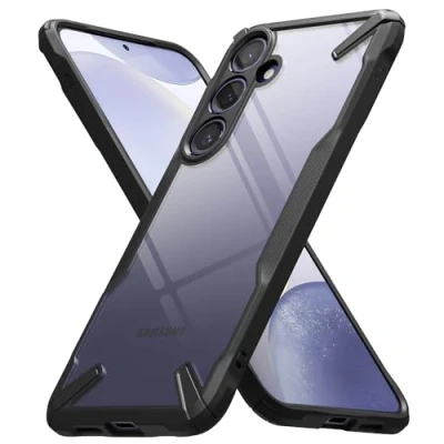 Afbeelding van Ringke beschermhoes compatibel met Samsung Galaxy S24 Plus [Fusion X], schokbestendig, militaire verdediging, krasbestendig, polycarbonaat, robuust, stijf, TPU, bumper voor Plus,