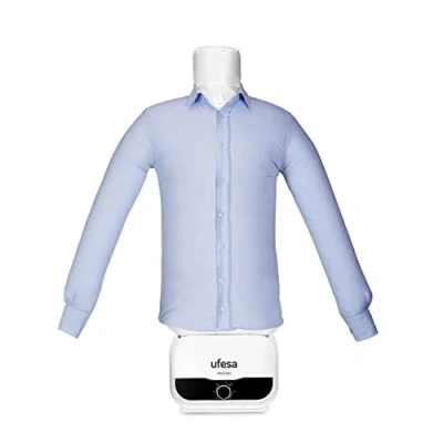 Afbeelding van Ufesa SV1200 2 in 1 mannequin, automatisch strijken en drogen, 1200 W, verwijdert rimpels, geurneutralisatie, 3 uurs timer, maten S XXL
