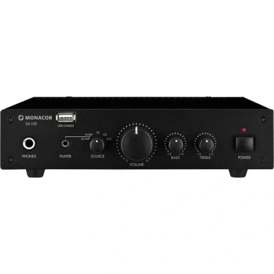 Afbeelding van Monacor SA 100 mini stereoversterker
