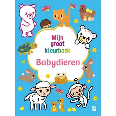 Afbeelding van Mijn groot kleurboek: Babydieren