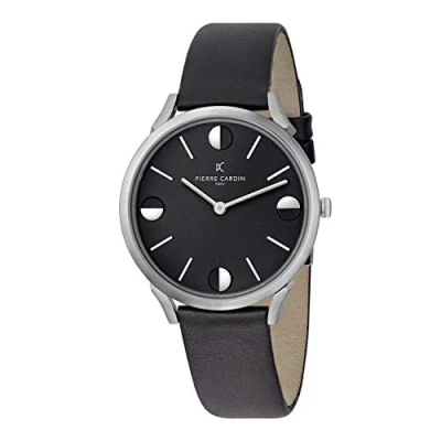 Afbeelding van Montre Pierre Cardin Pigalle Half Moon Pour Mixte Noir CPI.2010