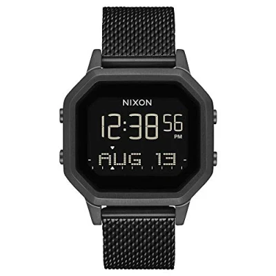 Afbeelding van Nixon Siren LUX Digitaal horloge, Maat: One Size, All black