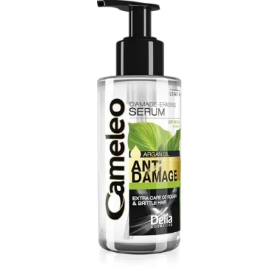 Afbeelding van Cameleo keratine serum voor beschadigd, droog, ruw en broos haar Uitstekende herstellende behandeling regenererende verzorging met biomimetische arganolie Bescherming tegen