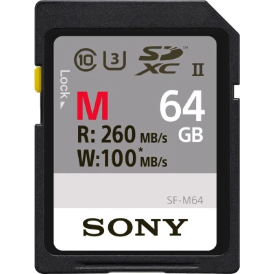 Afbeelding van Sony SDXC Professional 64GB Class 10 UHS II U3 (SF64M)