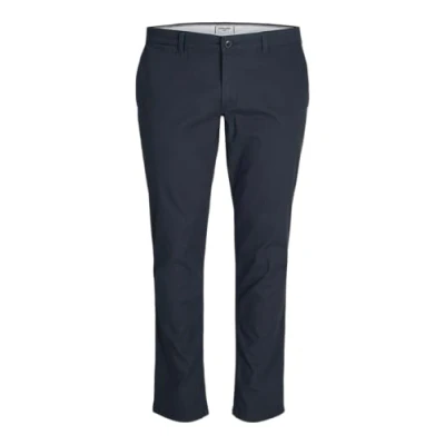 Afbeelding van Jack &amp; Jones Jjdave LC NOOS PLS Broek, Heren, Maat: 52x32, Navy blazer