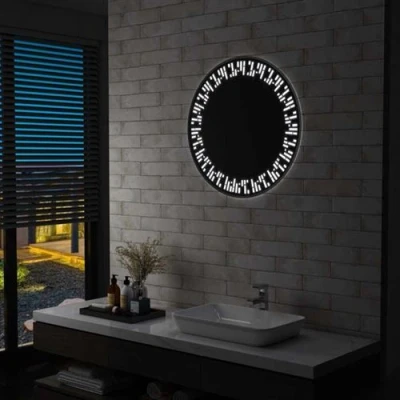 Afbeelding van VidaXL Badkamerspiegel LED 70 cm