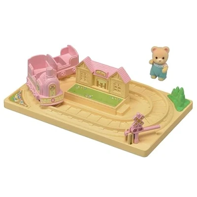 Image de Playset Sylvanian Families Le train tchou des bébés