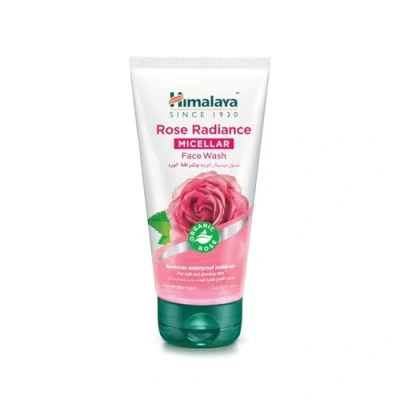Afbeelding van Himalaya Rose Micellaire Gezichtsreiniger, voor zachte en glanzende huid, 150 ml