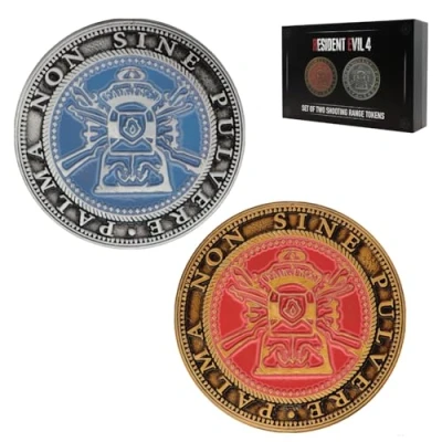Afbeelding van FaNaTtik Resident Evil 4 Collectable Coins 2 Pack Tokens Limited Edition