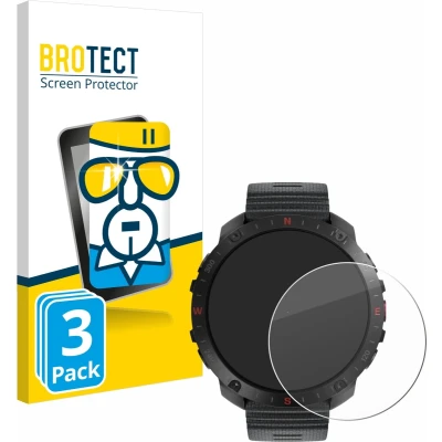 Afbeelding van BROTECT Glas Screenprotector voor Polar Grit X2 Pro Gehard Beschermglas 9H (3 Stuks)