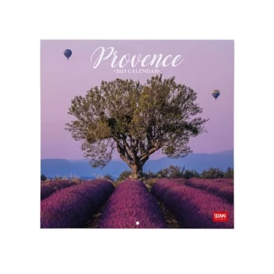Afbeelding van Legami wandkalender 2025 Grote 30 x 29 cm, 12 maanden en jaarplanner, ruimte voor notities notities, 6 talen, sterrenbeelden internationale feestdagen, Provence