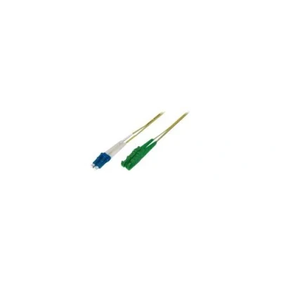 Image de DIGITUS Cordon de raccordement mode unique LC/PC (M) pour E2000/PC simple 5 m fibre optique duplex 9 / 125 micromètres OS1 jaune