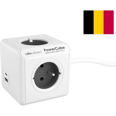 Afbeelding van Allocacoc PowerCube® Original USB A+C Type E (Belgium/France)