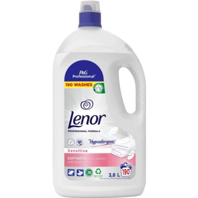 Afbeelding van Lenor Wasverzachter Sensitive 190 Wasbeurten 3,8l