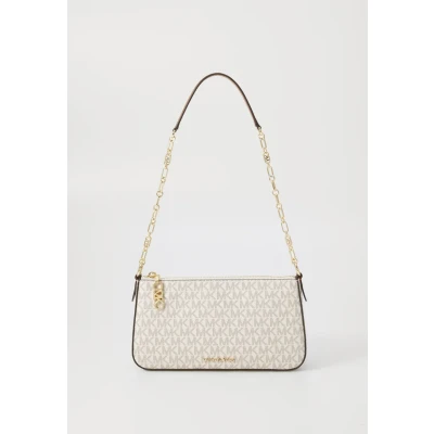 Afbeelding van Michael Kors Md Chain Pouchette handtas dames, Vanille/Accrn