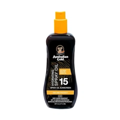 Image de Australian Gold Spray Oil Sunscreen SPF 15