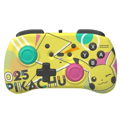 Afbeelding van Hori Horipad Mini controller, Pikachu POP, officieel Nintendo &amp; Pokémon gelicentieerd product, Switch