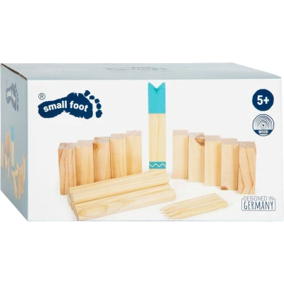 Afbeelding van Small Foot Houten Kub Compact Werpspel, 21dlg.