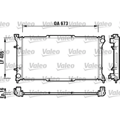 Afbeelding van Valeo Radiateur 734158