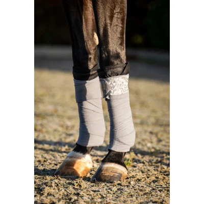 Image de HB Ruitersport Bandages Showtime Lake View Jeu Gris One Size