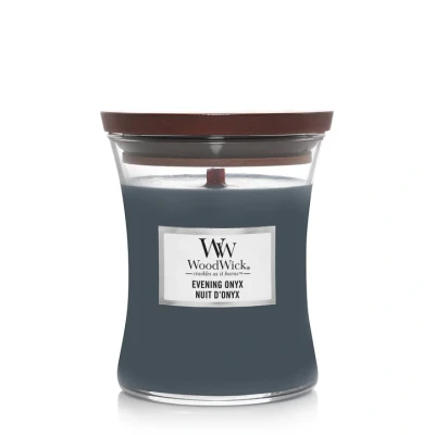 Afbeelding van WoodWick Geurkaars Medium Evening Onyx 275 gr