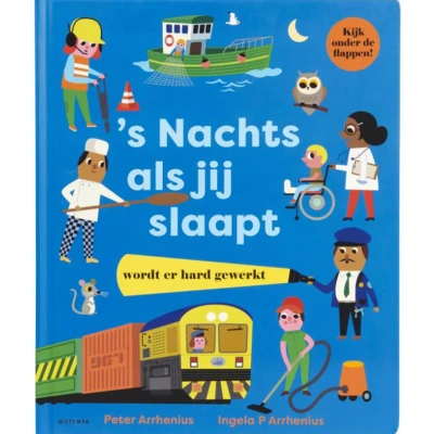Afbeelding van Uitgeverij gottmer flapjesboek &#039;s nachts als jij slaapt