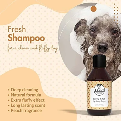 Afbeelding van Belly Dog Dirty Peach Blossom Honden Shampoo Hondenverzorging Vachverzorging
