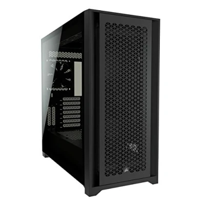 Image de CORSAIR 5000D AIRFLOW Mid tower ATX panneau latéral fenêtré (verre trempé) pas d&#039;alimentation (ATX) noir USB/Audio