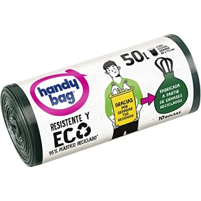Afbeelding van Vuilniszakken Albal Handy Bag 50 L 10 Stuks
