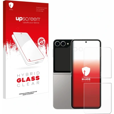 Afbeelding van upscreen Screenprotector voor Samsung Galaxy Z Flip6 (Voor+Camera) Folie Beschermfolie Beschermglas transparant
