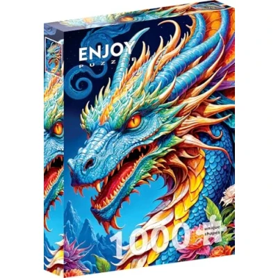 Afbeelding van Enjoy Puzzle Blue Dragon (1000).
